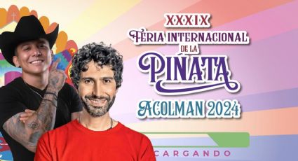 Feria de la Piñata Acolman 2024: Benny Ibarra, Edwin Luna y TODOS los artistas que se presentarán