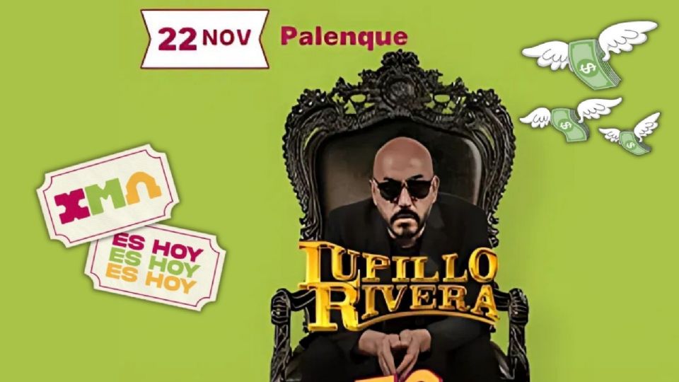 Lupillo Rivera en la Feria Xmatkuil en Yucatán