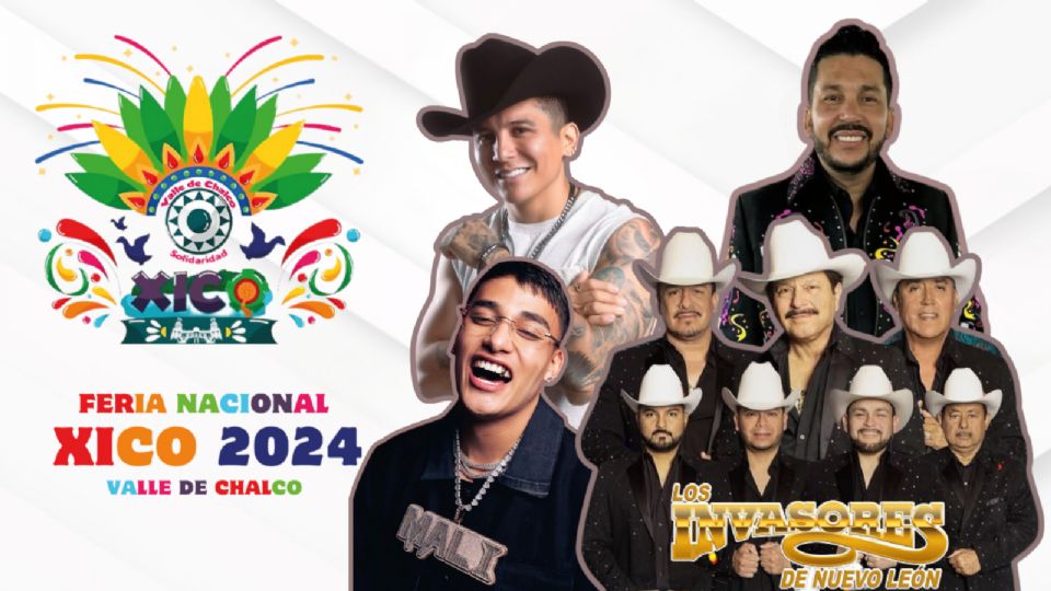 Estos son los artistas que se presentarán este fin de semana en la Feria Nacional Xico, Valle de Chalco 2024