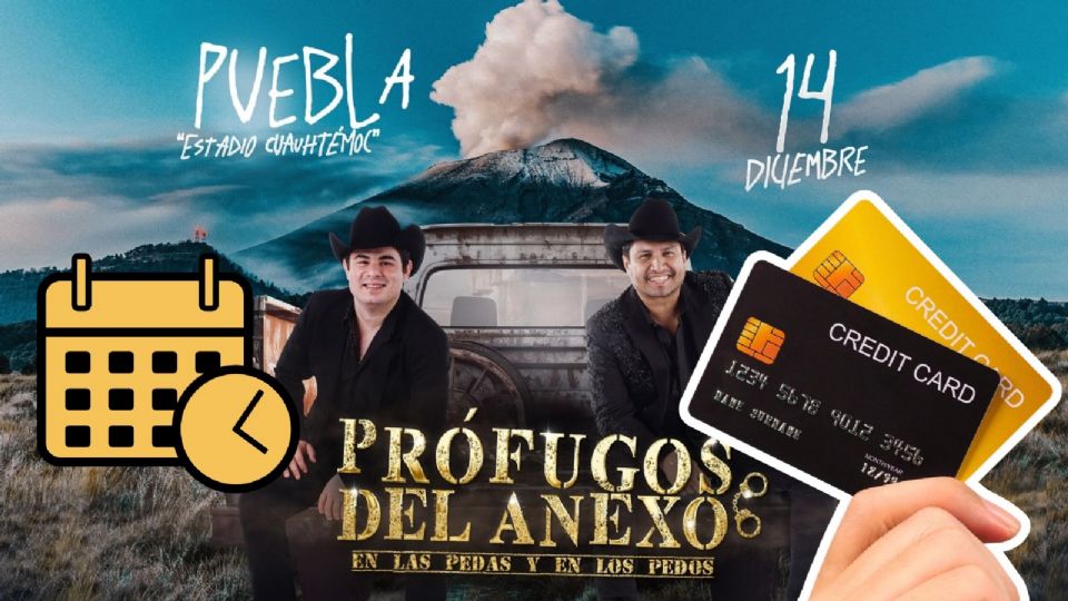 Conoce los detalles para adquirir tus boletos para Prófugos del Anexo en Puebla.