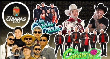 Feria Chiapas 2024: Cartelera completa de artistas que darán concierto GRATIS en el Foro Masivo