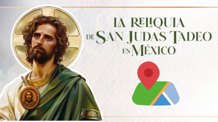 ¿Dónde permanecerá la reliquia de San Judas Tadeo HOY 1 de Diciembre?