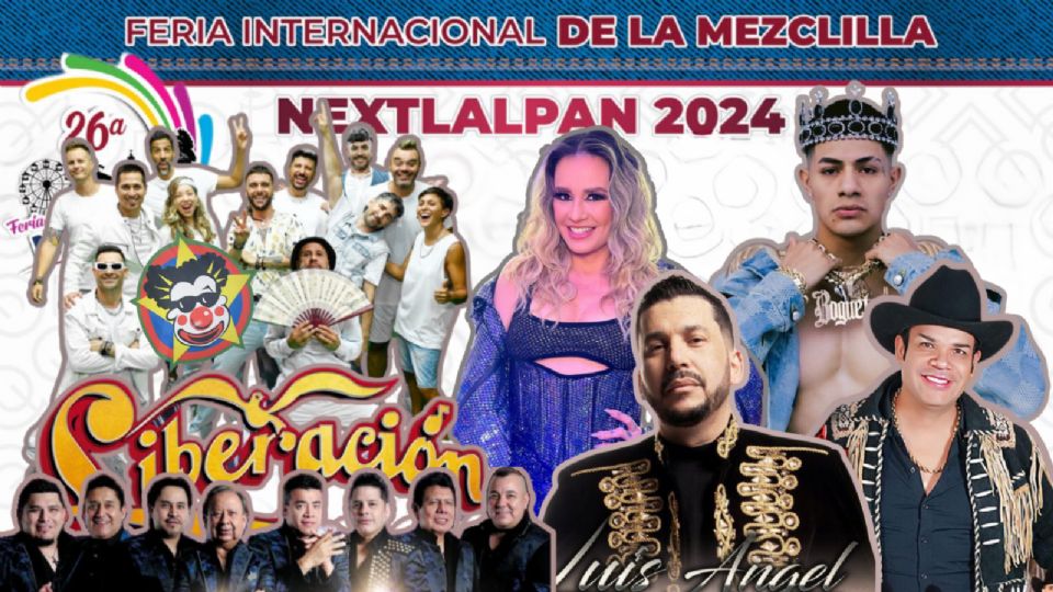 Estos son los artistas que se presentarán en la Feria de la Mezclilla Nextlalpan 2024