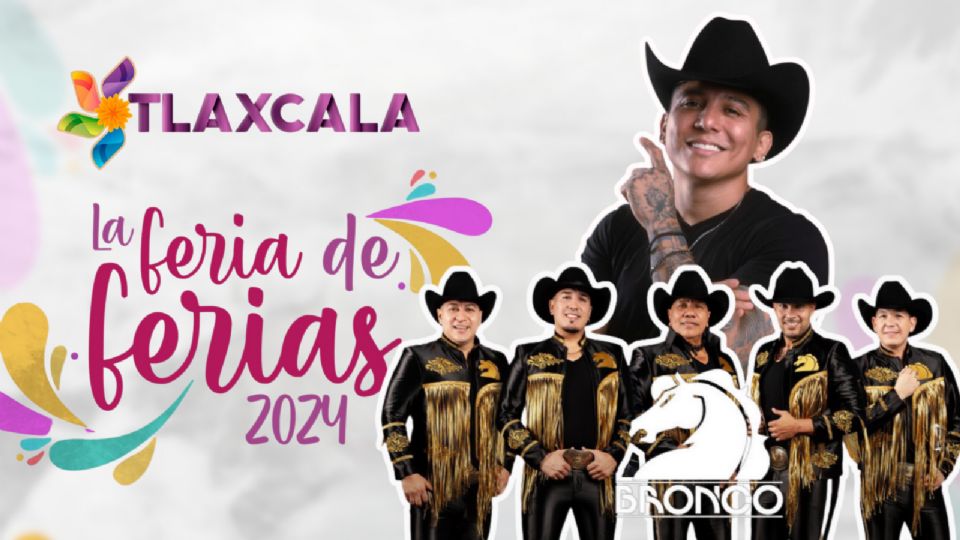 Estos son los artistas que se presentarán HOY en la Feria de Tlaxcala 2024