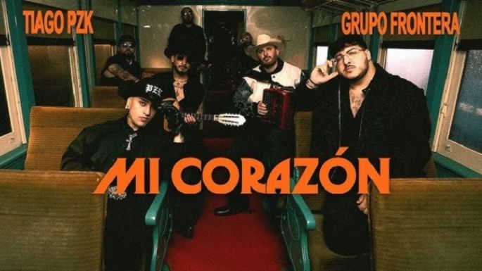 Tiago PZK y Grupo Frontera dan un giro norteño a “Mi corazón”
