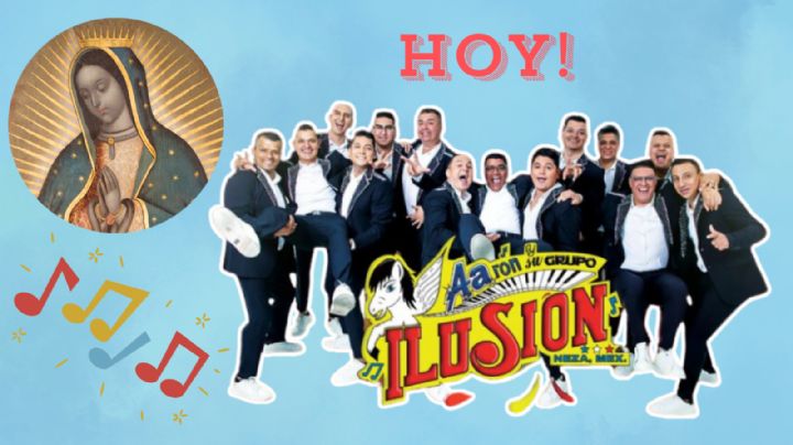 Baile en honor a la Virgen de Guadalupe: Aarón y su Grupo Ilusión dará concierto GRATIS en Neza, EDOMEX
