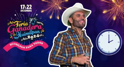 ¿A qué hora empieza el concierto de El Komander HOY 21 de diciembre en la Feria Ganadera Huimilpan, Querétaro 2024?