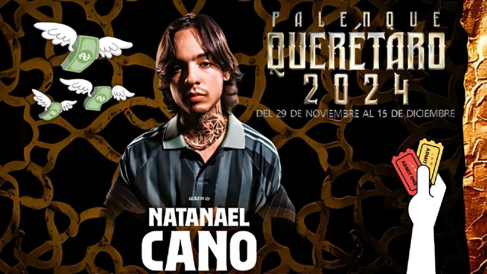 Natanal Cano en el Palenque de Querétaro 2024