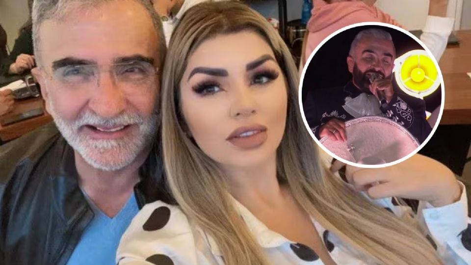 Vicente Fernández Jr. lleva serenata a su esposa