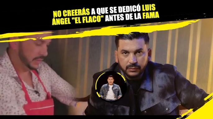 No creerás a que se dedicó Luis Angel “El Flaco” antes de la fama