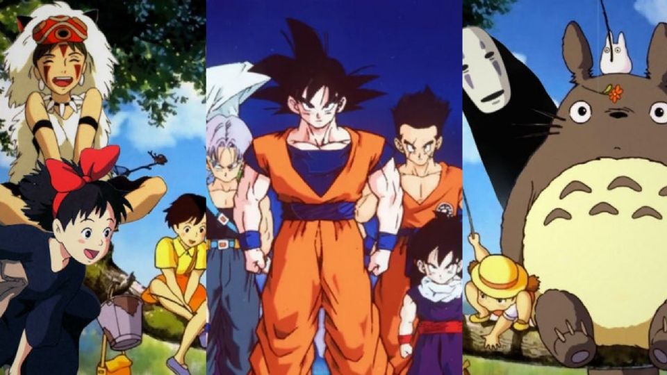 Personajes de Dragon Ball como Studio Ghibli