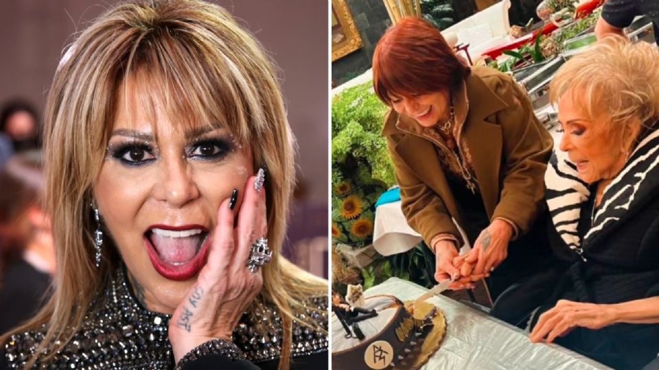 Silvia Pinal reaparece en la celebración de cumpleaños de Alejandra Guzmán
