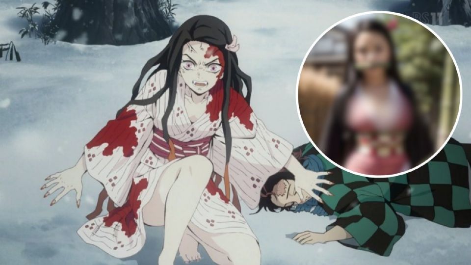 Nezuko Kamado, la hermana del protagonista Tanjiro Kamado.