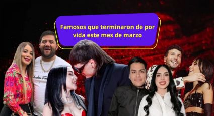 La teoría de las parejas en marzo, estas son las parejas que se separaron este mes