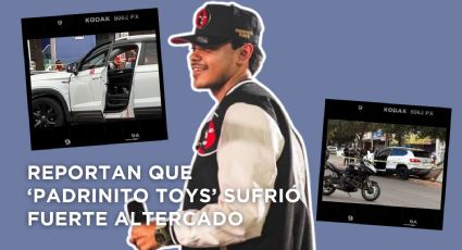 'El Padrinito Toys' cantante de corridos sufre altercado junto a su papá: ¿Quién es?