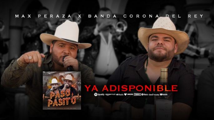 Max Peraza y Banda Corona del Rey van “Paso a pasito”