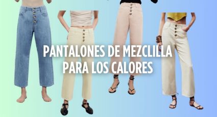 Pantalones de mezclilla para mujer perfectos para este calor ¡En menos de $800!