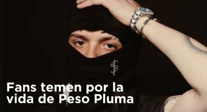 Fans de Peso Pluma temen por la vida del cantante por esta fuerte razón