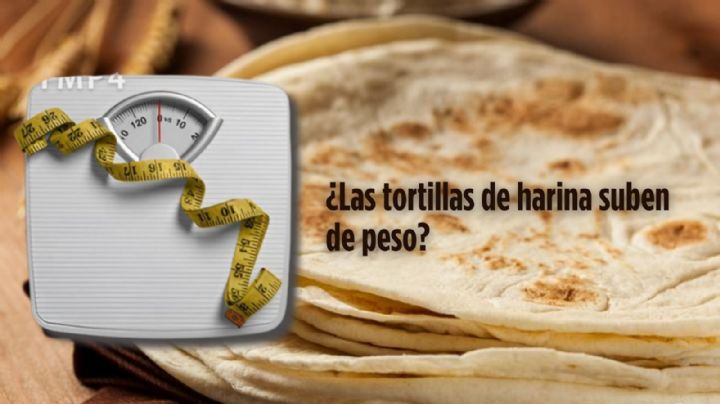 ¿Cuántas tortillas de harina puedo comer al día sin subir de peso?