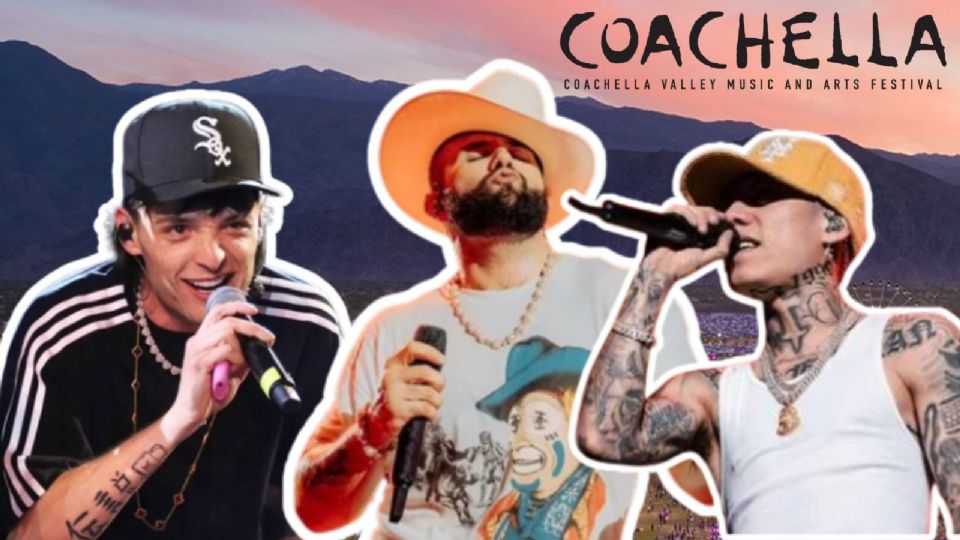 Peso Pluma, Carin León y Santa Fe Klan presentes en el Coachella 2024