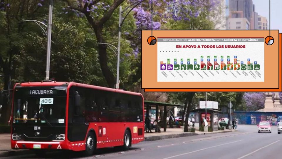 Extensión en línea del metrobús