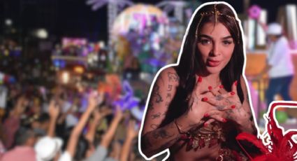 Karely Ruiz recibe inusual propuesta de un fan durante Carnaval; así fue su reacción ¿Aceptó?