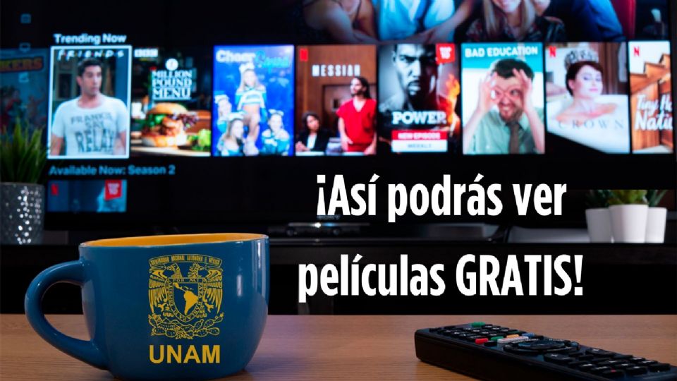 Unam Lanza su plataforma de Streaming para ver películas gratis.