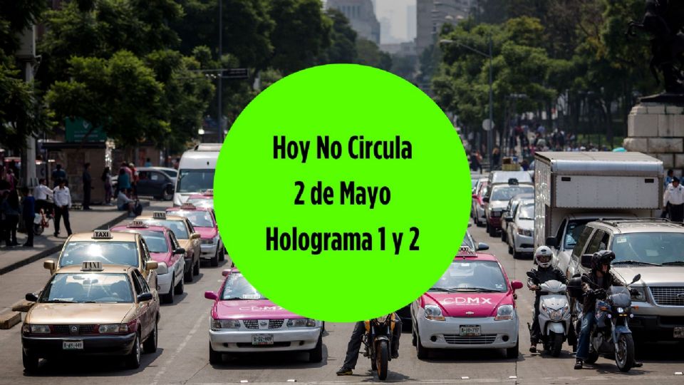 El día 2 de mayo comenzará sin contingencia ambiental, por lo que se han levantado todas las restricciones y el programa Hoy No Circula operará con normalidad.