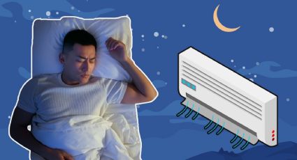 ¿Es peligroso? Estos son los riesgos de dormir con el aire acondicionado prendido