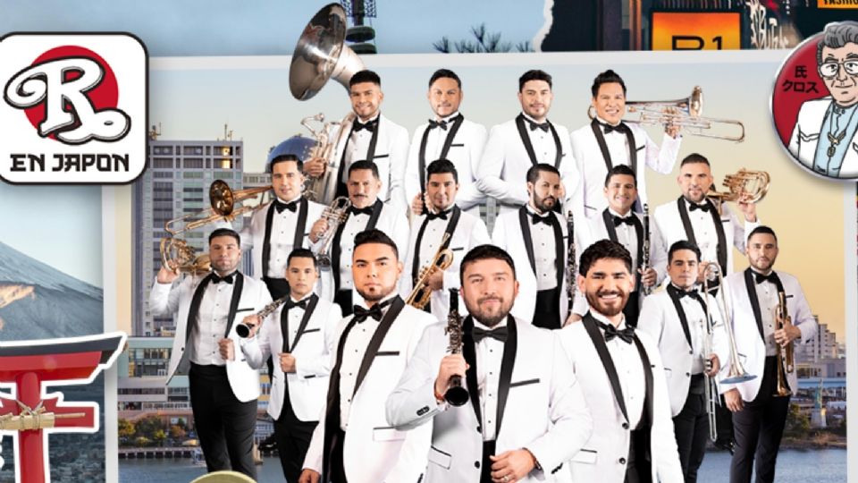 La Banda El Recodo se presentó en Tokio.