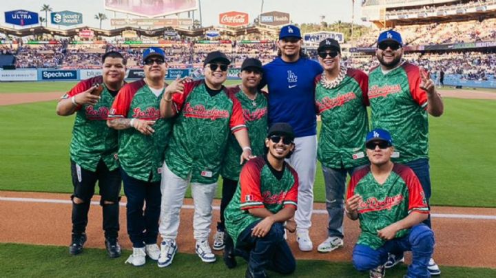 ¡Invitados de honor! Grupo Firme presentes en la Noche de la Herencia Mexicana por lo Dogers