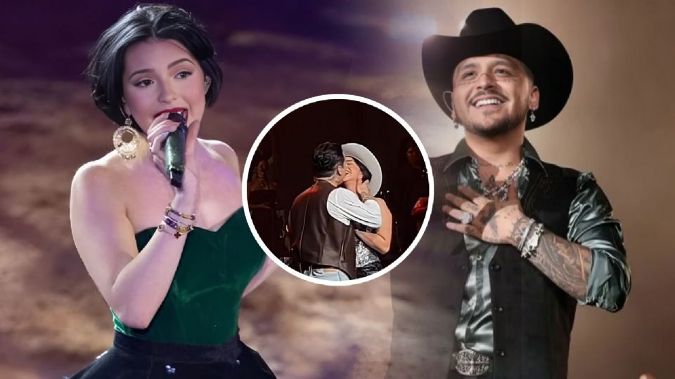 Christian y Ángela, honraron a Pepe Aguilar al interpretar el tema 'Por Mujeres Como Tú'.