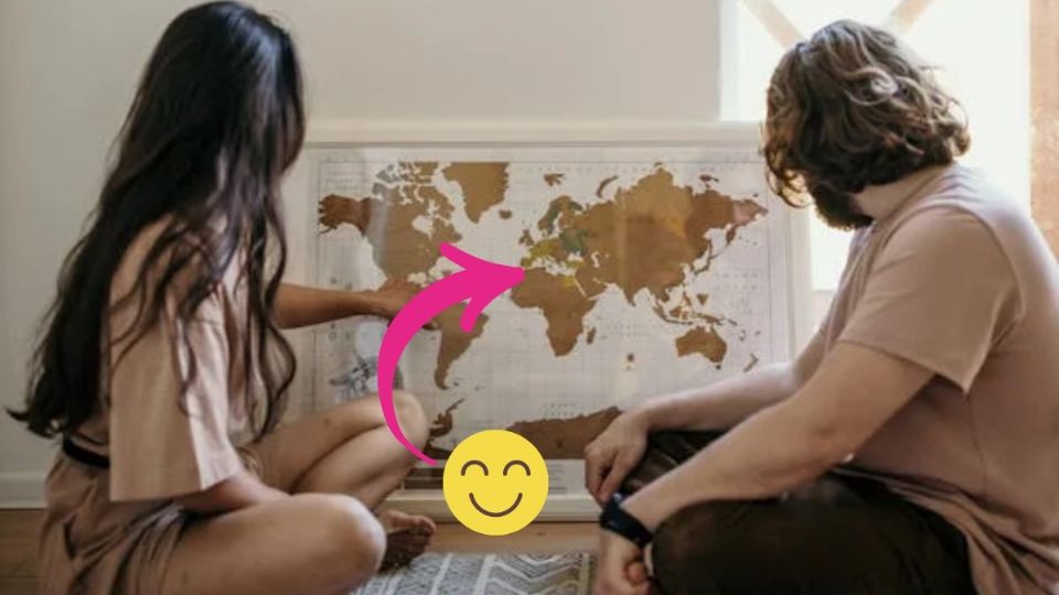 Mapa y país más feliz. Fuente: Foto: Pexels / Producción La Mejor