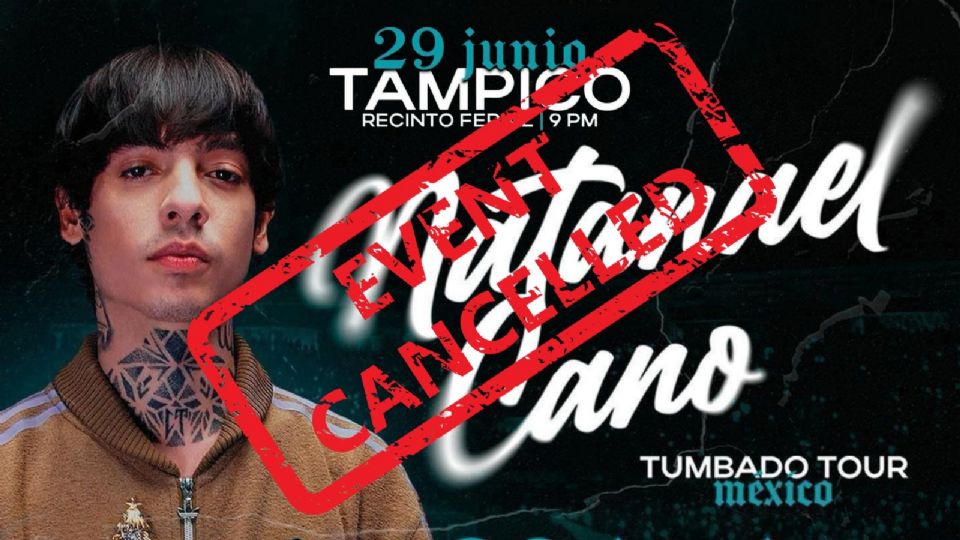 La promotora Todo Shows, encargada del evento, lo confirmó a través de un comunicado oficial.