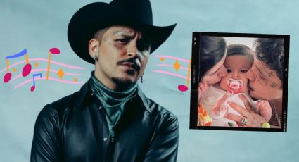 Christian Nodal revela cuál fue la canción que le dedicó a su hija, Inti