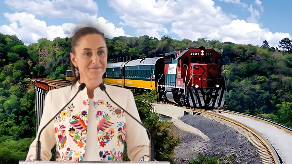 Rutas de Trenes que trabajara Claudia Sheinbaum