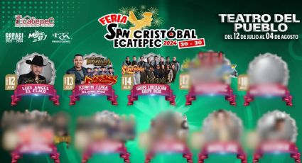 Feria San Cristóbal Ecatepec 2024: ¿Qué artistas se presentan este fin de semana en el Teatro del Pueblo?