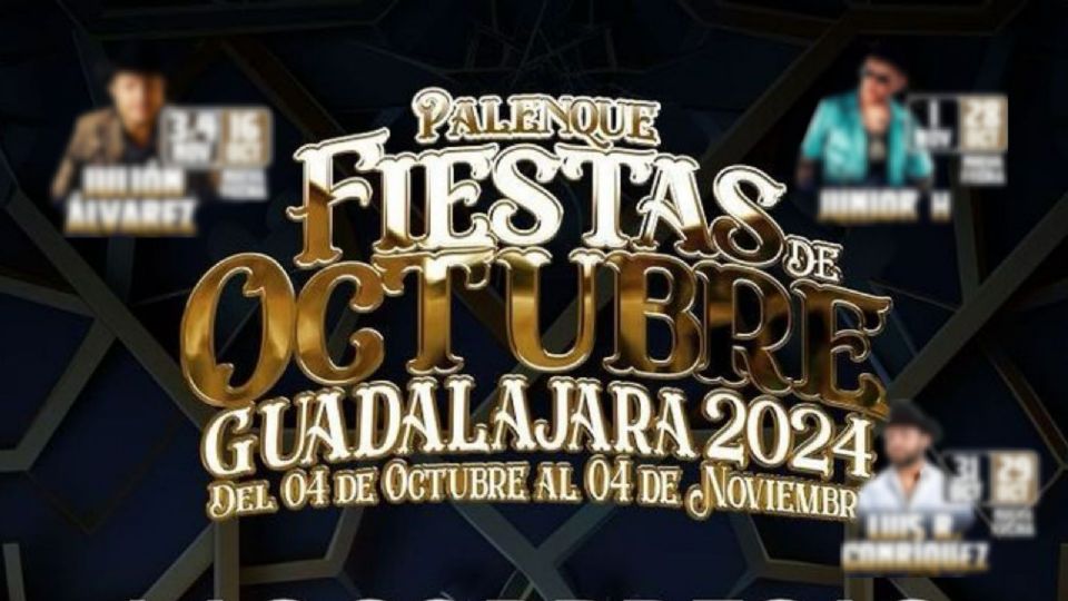 ¿Quienes son los artistas que anunciaron nuevas fechas en el Palenque de las Fiestas de Octubre?