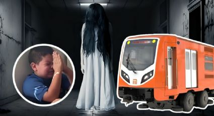 ¿Fantasma en el Metro de CdMx? Usuario capta aterradores gritos | VIDEO