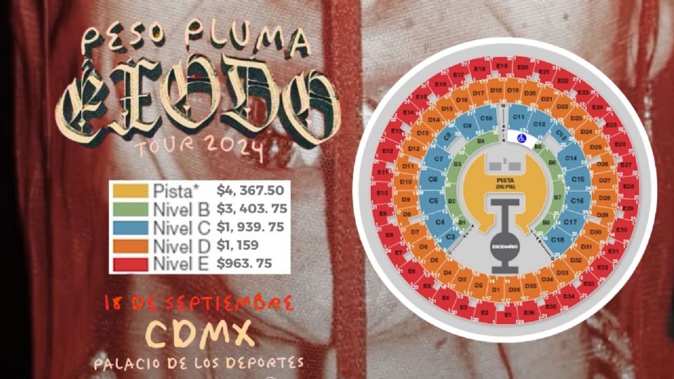 Conoce todos los detalles para adquirir tus boletos para el Palacio de los Deportes.