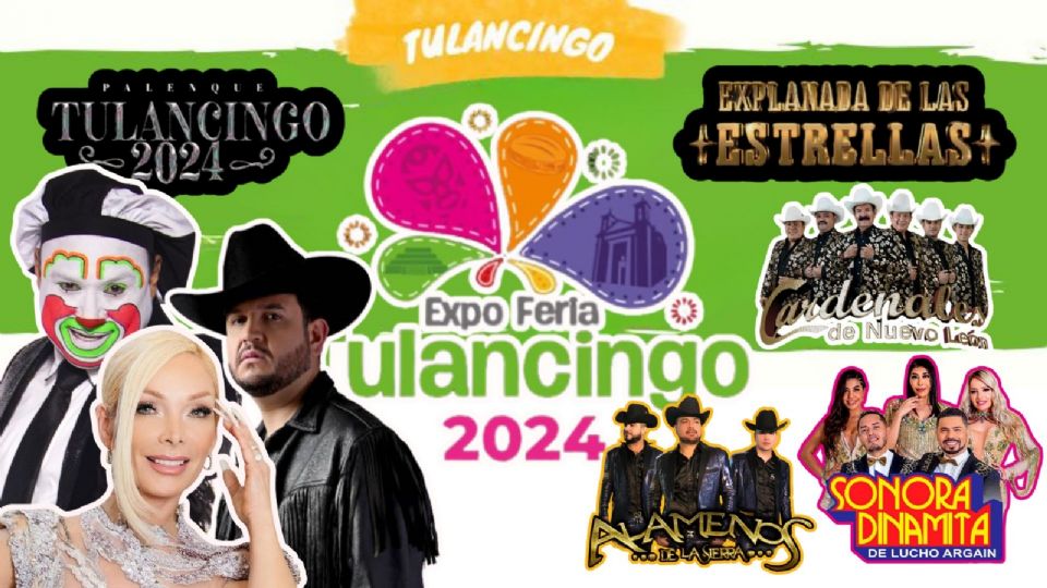 Descubre el programa de artistas que se presentarán esta semana en la Expo Feria Tulancingo 2024.