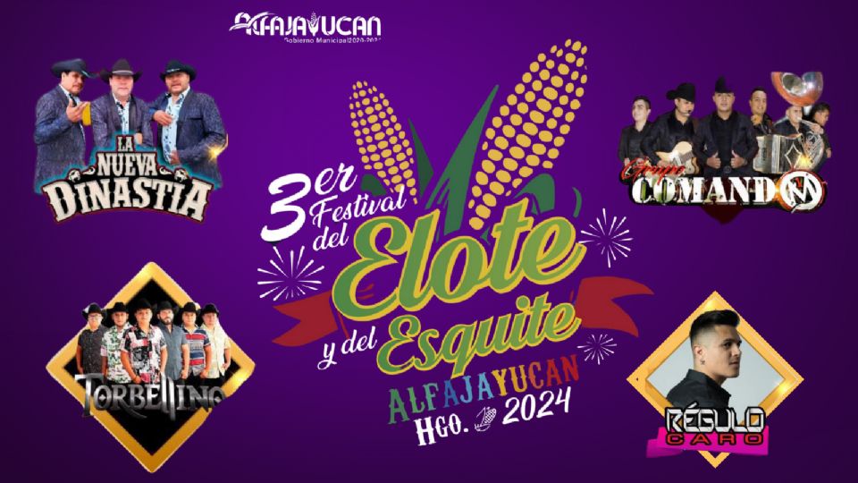 Programa del Festival del Elote y los Esquites 2024