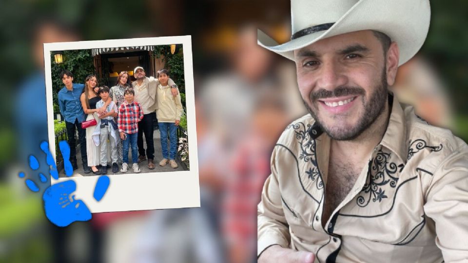 El Komander presenta a su familia ¡tiene 7 hijos!