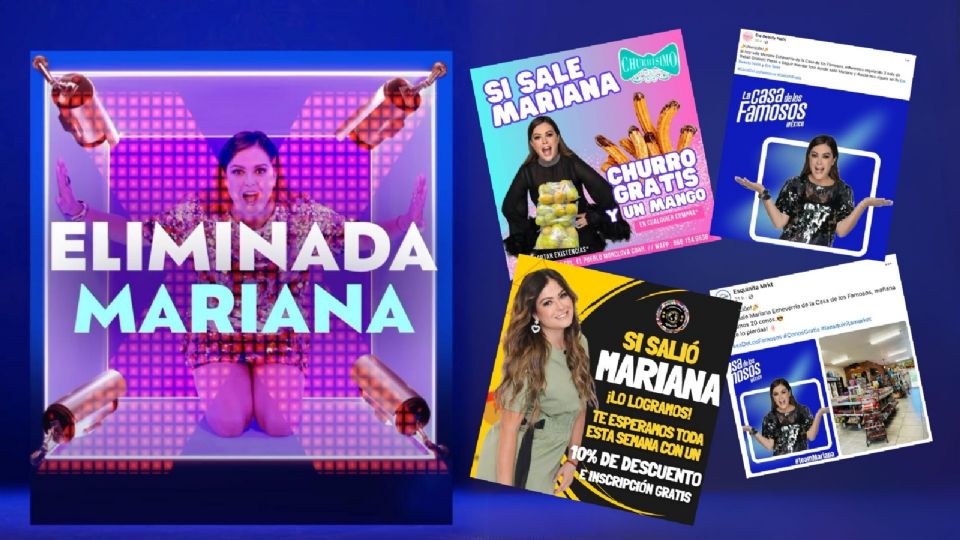 Conoce todos los productos gratis, promociones y ofertas que dejo la eliminación de Mariana Echeverría de La Casa de los Famosos.