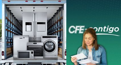 Así puedes obtener GRATIS el cambio de refrigerador y lavadora de la CFE