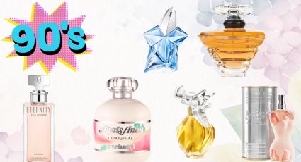 Cinco perfumes de mujer de los años 90 que son tendencia en el 2024