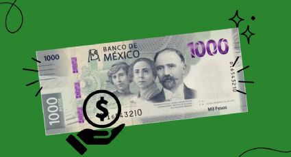 Este es el billete de MIL por el que pagan más de 30 mil pesos: Conoce su número de serie y características