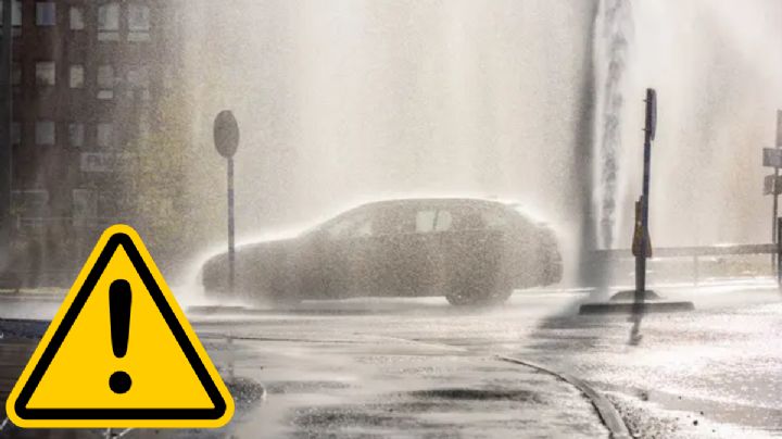 ¿Qué pasa si le entra agua al motor de tu auto? Así es como debes pasar los charcos