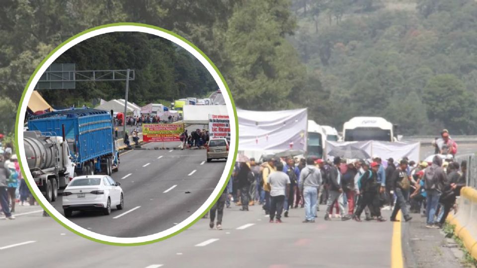 La autopista México-Puebla se encuentra cerrada, ¡toma tus precauciones!