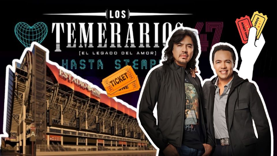 Venta de boletos para Los Temerarios en el Estadio GNP Seguros